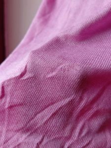 Pink Crew Neck Long Sleeve Sweater