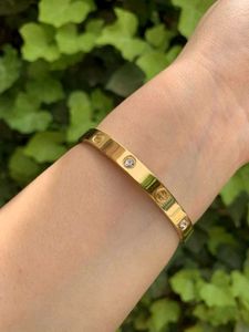 Cartier Inspired Gold Bracelet