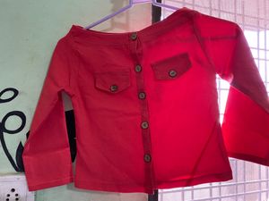 Women Crop Top. Used Only One Time.| Bust : 31,32,33,34,35,36|
