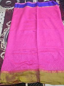 Pink &amp; Purple Saree