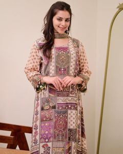 Beautiful Embellished Anarkali