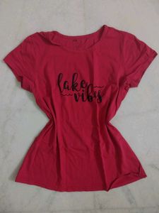Red Graphic T-Shirt