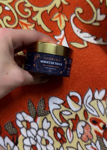 blue morocon face scrub