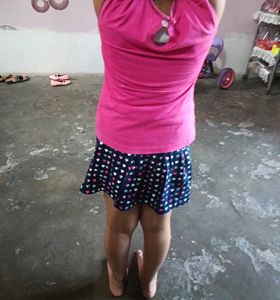 Skirt Top Set
