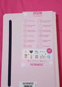 Factor Notes Planner