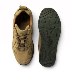 Classic Woodland khaki casual shoes