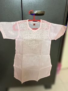 Price Drop • Baby Pink Lucknowi Chikankari Suit
