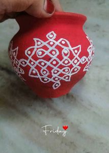 clay pots for show piece