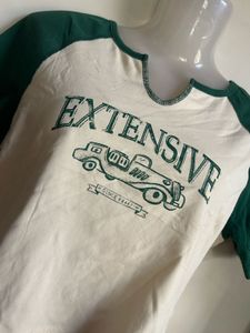 Cute Graphic Crop T-Shirt