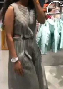 Chic Striped Wide-Leg Jumpsuit