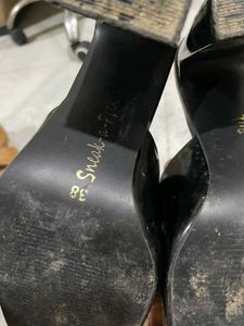 black heels