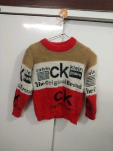 Rabbit Wool Sweater For Kids