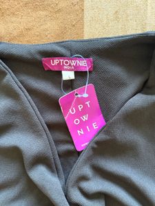 Uptownie Crop top black