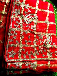 beautiful saree embroid
