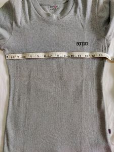 Plain Grey Full Sleeve Tshirt ,Size- S
