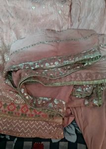 Stylish Pink Patiala Suit Set
