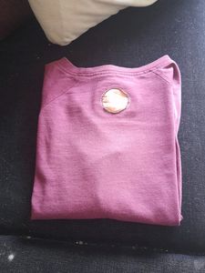 50% Off Today 🌟 Crop Top Soft Maroon Full Sleeve