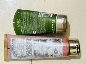 Body Cupid scrub &amp; Lotus Face Wash