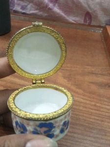 Vintage Floral Trinket Box