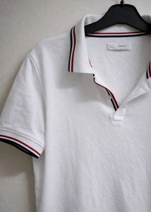 women White Polo T-Shirt