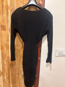 Chic Long Sleeve Ruched Dress