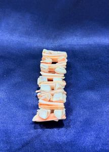 Peach White Natural Shell Bracelet