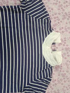 Striped Long Sleeve Top