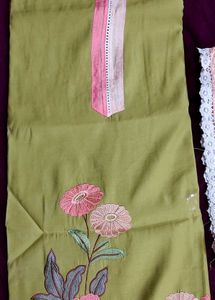 Elegant Green Floral Kurta