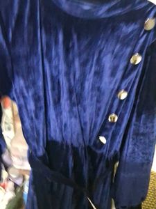 velvet classic dress. office wear and party wearar