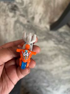 kinder joy car racing edition toy- motorcycle