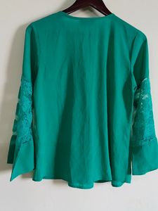 Sea Green Top