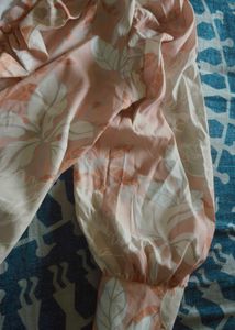 Chic Ruffled Floral Blouse