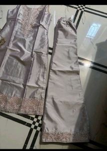 New Elegant Embroidered Kurta Set with Dupatta