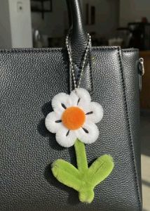 🍒 Cherry Heart Flower Keychain 🌸💖