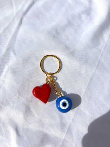 SALE PRICE! Love &amp; Protection EVIL EYE Keychain