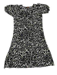Chic Floral Print A-Line Dress