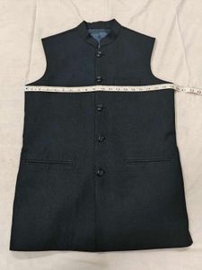 Men's Nehru Jacket Dark Navy Blue