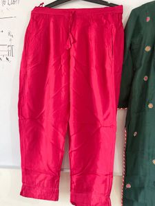 greenmehendi function Kurta Set with Dupatta