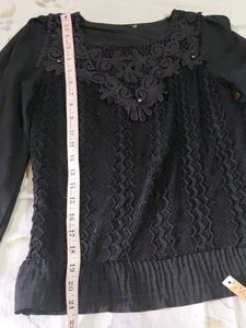 combo Of Top,  blue  &amp; black measurements  idea se