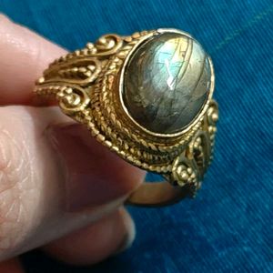 Labradorite Chunky Ring