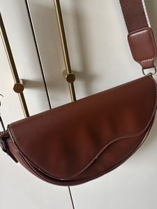 Brown Leather Crossbody Bag