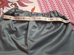 Beige High-Waisted Shorts