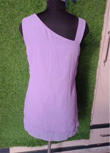 Stunning Sequin Embellished Lavender Tunic