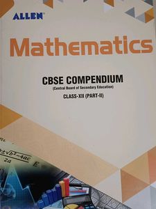 Allen Mathematics CBSE Compendium Class XII