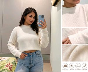 Cozy Ribbed Knit Sweater