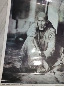 Sai Baba Black And White Photos