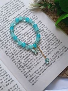 Pastel Butterfly Beaded Bracelets