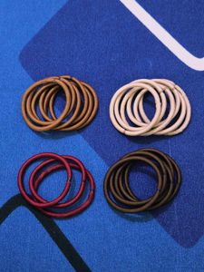 Set of 20 neutral coloured Hair Ties