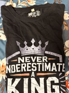 Never Underestimate a King T-Shirt