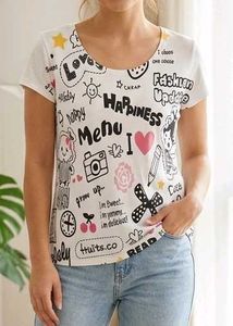 night satin tshirt